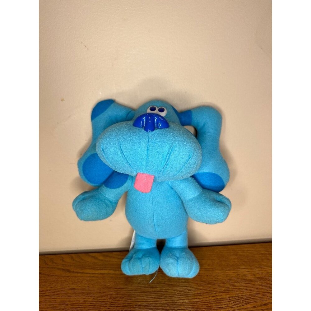 Blues Clues Blue Dog 12” Plush Barking 1997 Viacom TYCO